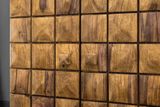 Moderná barová skrinka Mosaico Sheesham 130cm