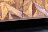 Dizajnová barová skrinka Alpine Sheesham 90cm