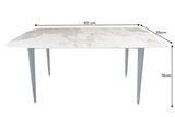 Dizajnový jedálenský stôl Milano keramická doska 160cm