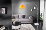 Dizajnová výsuvná stojaca lampa Lounge Deal 175-205cm oranžová