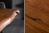 Luxusný jedálenský stôl z masívu Mammut akácia 180cm 60mm