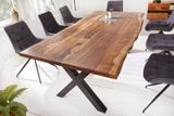 Luxusný jedálenský stôl z masívu Amazonas X Sheesham 200cm