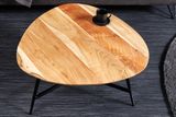 Dizajnový konferenčný stolík z masívu Beauty By Nature akácia 60cm