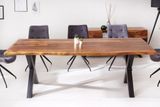 Luxusný jedálenský stôl z masívu Amazonas X Sheesham 180cm