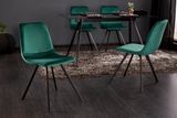 Dizajnová jedálenská stolička Amsterdam zelená