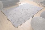 Dizajnový bavlnený koberec Fragments šedá 240x160cm