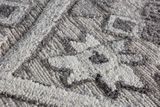 Ručne tkaný vlnený koberec Azteca šedá 230x160cm