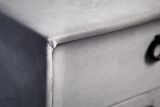 Moderný nočný stolík zo zamatu Cosmopolite šedý 45cm
