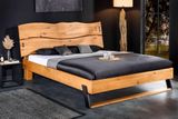 Dizajnová manželská posteľ z masívu Amazonas dub 180x200cm