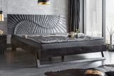 Dizajnová manželská posteľ z masívu Scorpion mango 180x200cm