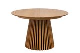 Rozťahovací jedálenský stôl z masívu a MDF Valhalla Wood Dub 120-160-200cm